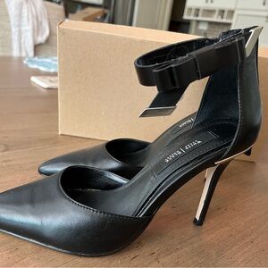 White House Black Market Black Stiletto Heels